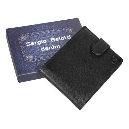 Портмоне мужское Sergio Belotti 533-02 denim black в Модис