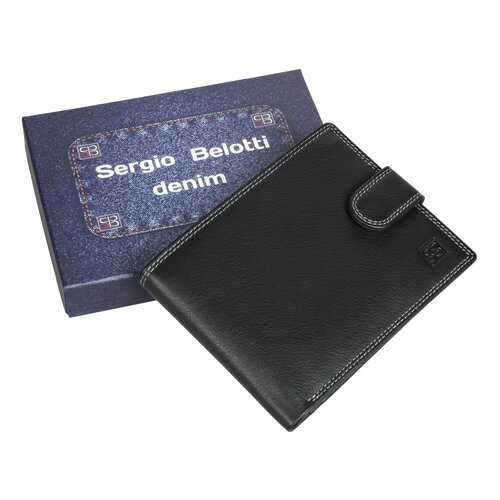 Портмоне мужское Sergio Belotti 533-03 denim black в Модис