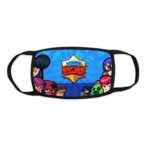 Стильная многоразовая защитная маска GOODbrelok BRAWL STARS 3 в Модис