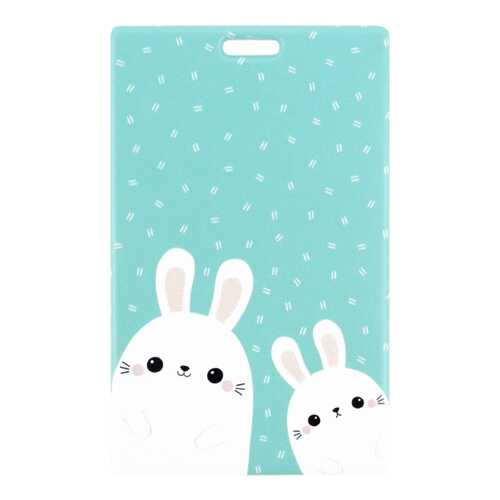 Чехол для магнитной карты Kawaii Factory KW187 Зайки голубой в Модис