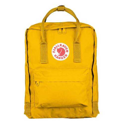 Рюкзак Fjallraven Kanken 141, цвет: желтый, 16 л в Модис