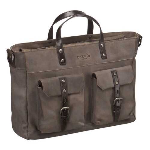 Папка для документов Dr.Koffer B402546-187-04 серая в Модис