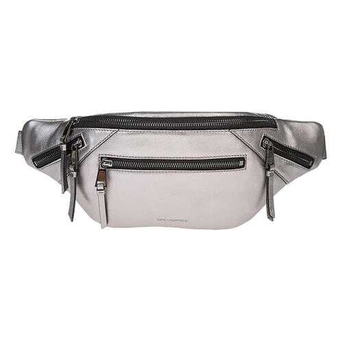 Сумка кросс-боди женская Karl Lagerfeld 201W3040 серебристая в Модис