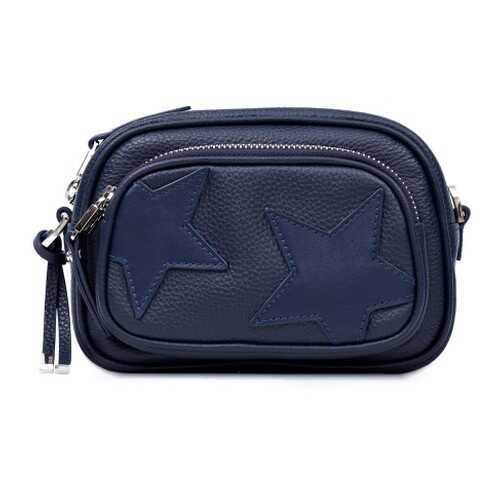 Сумка на пояс женская кожаная Eleganzza Z51-184-1 синяя в Модис