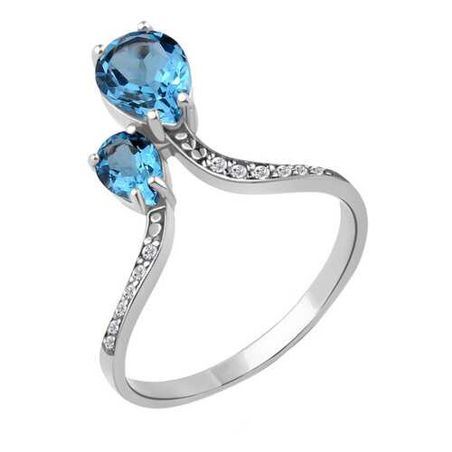 Кольцо женское Aquamarine 6917505А.5 р.17.5 в Модис