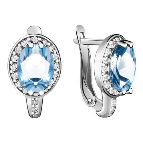 Серьги Aquamarine 4413705А.5 в Модис