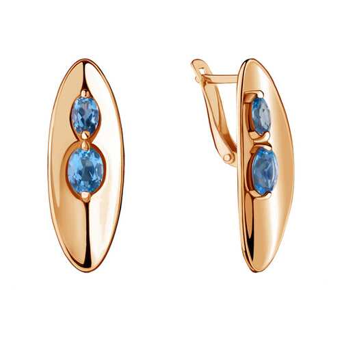 Серьги Aquamarine 4721805.6 в Модис