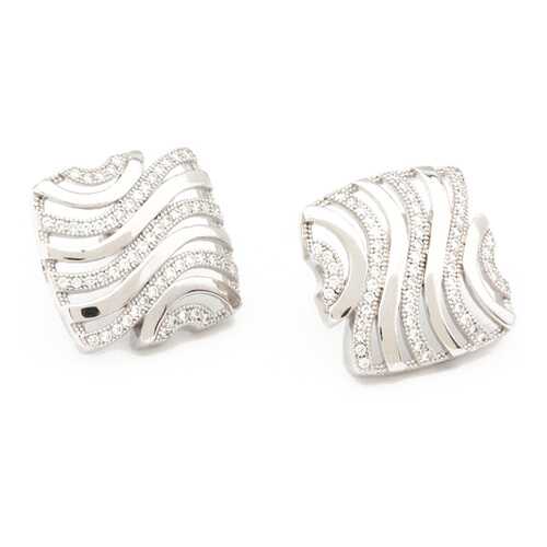 Серьги женские YOUKON VE 60140 серебристые в Модис
