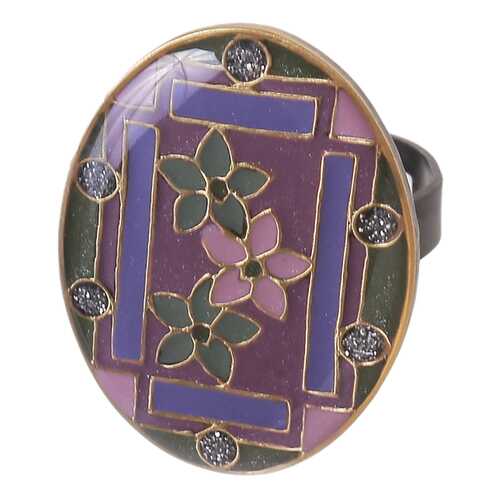 Кольцо женское Clara Bijoux K75807-7 фиолетовое в Модис