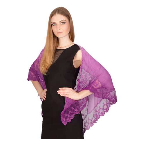 Косынка женская Le Motif Couture K01-11 фиолетовая в Модис