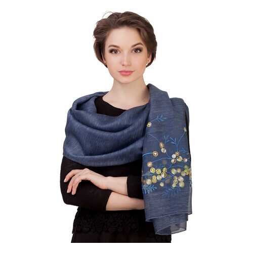 Палантин женский Le Motif Couture YSX02-2 синий в Модис