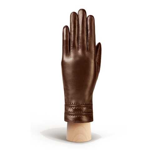Перчатки женские Eleganzza HP02836 коричневые 7.5 в Модис