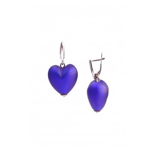 Серьги Cuori синие в Модис