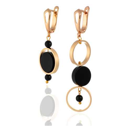 Серьги L'attrice, вставка агат, артикул 54656040 в Модис