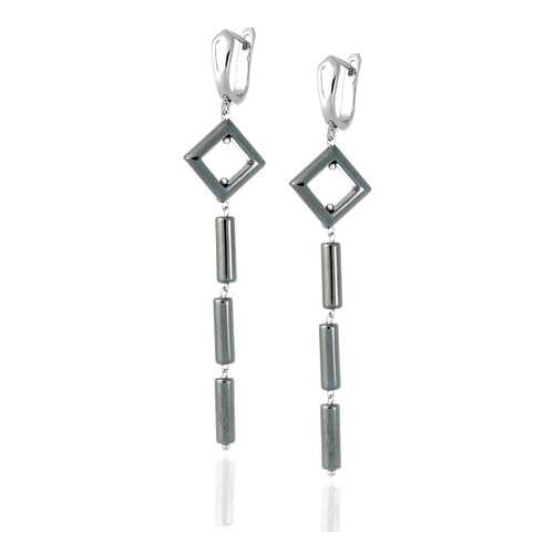 Серьги L'attrice, вставка гематит, артикул 54656001 в Модис