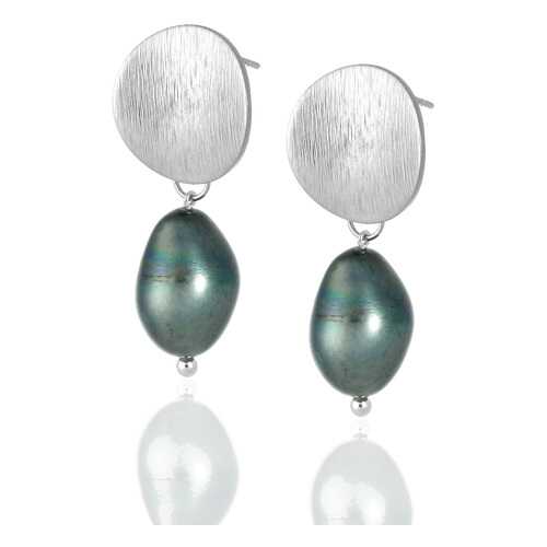 Серьги L'attrice, вставка жемчуг, артикул 54666009 в Модис