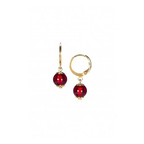 Серьги Perla Piccolo Oro 09030604 красные в Модис