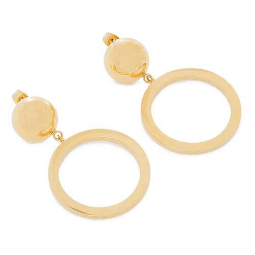 Серьги женские EXCLAIM 037G2815E золотистые в Модис