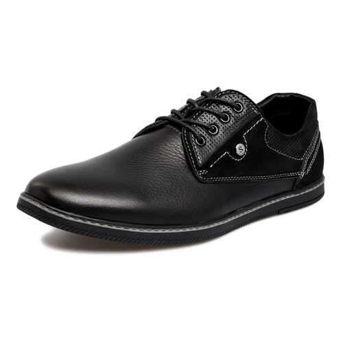 Полуботинки мужские Alessio Nesca 258060D0 черные 44 RU в Модис
