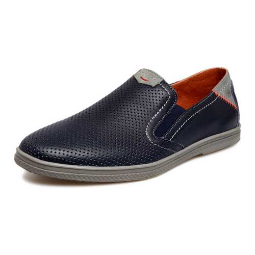 Полуботинки мужские Alessio Nesca 326060D0 синие 40 RU в Модис