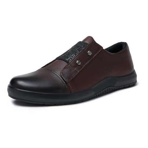 Полуботинки мужские Alessio Nesca K600-1R коричневые 43 RU в Модис