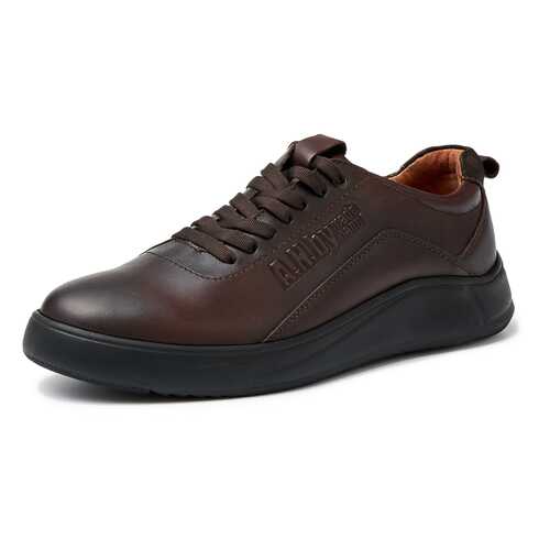 Полуботинки мужские Alessio Nesca M5208084 коричневые 43 RU в Модис