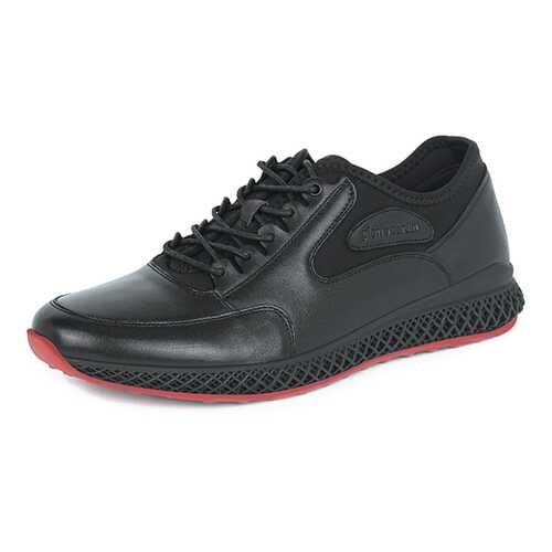 Полуботинки мужские Pierre Cardin 02907180 черные 42 RU в Модис