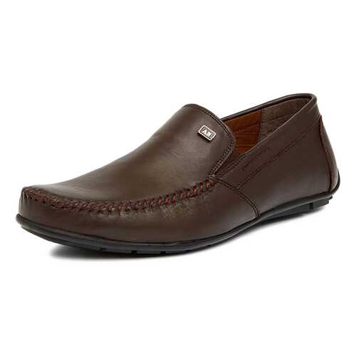 Мокасины мужские Alessio Nesca 02706170 коричневые 45 RU в Модис