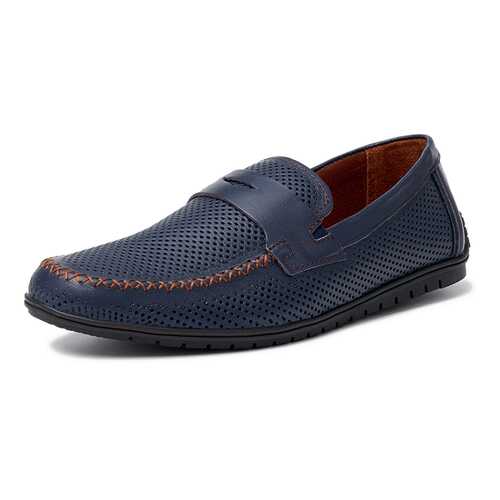 Мокасины мужские Alessio Nesca G586 синие 40 RU в Модис