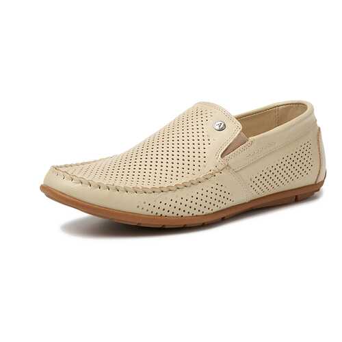 Мокасины мужские Alessio Nesca L1001201 бежевые 41 RU в Модис