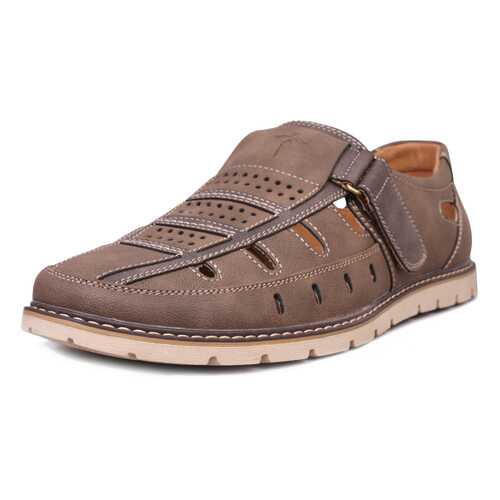 Сандалии мужские T.Taccardi 02806350 коричневые 45 RU в Модис