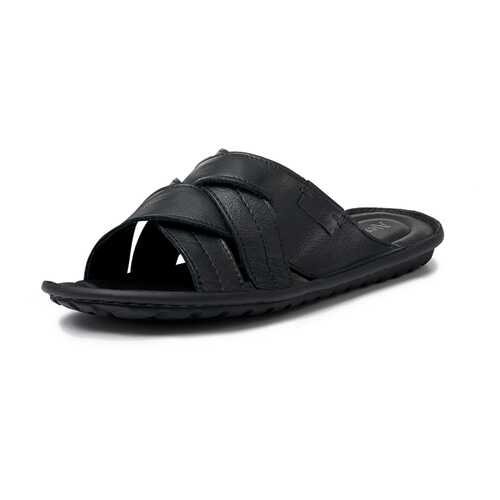 Шлепанцы мужские Alessio Nesca Comfort TR-AMR-046A черные 40 RU в Модис