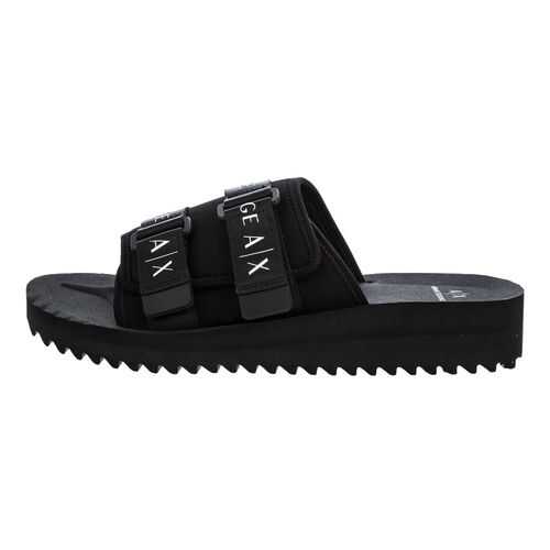 Шлепанцы мужские Armani Exchange XUP003 XV224 черные 45 IT в Модис