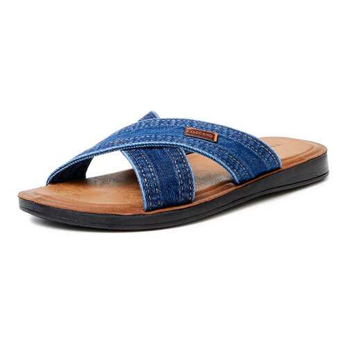 Шлепанцы мужские T.Taccardi 03106340 синие 45 RU в Модис