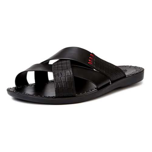 Шлепанцы мужские T.Taccardi 03106360 черные 41 RU в Модис