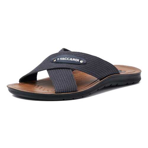 Шлепанцы мужские T.Taccardi M-603262 синие 45 RU в Модис