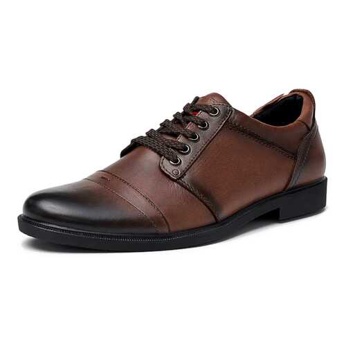 Туфли мужские Alessio Nesca K318A1R коричневые 39 RU в Модис