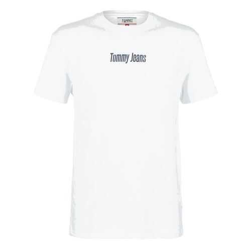 Футболка мужская Tommy Jeans DM0DM07857 белая M в Модис