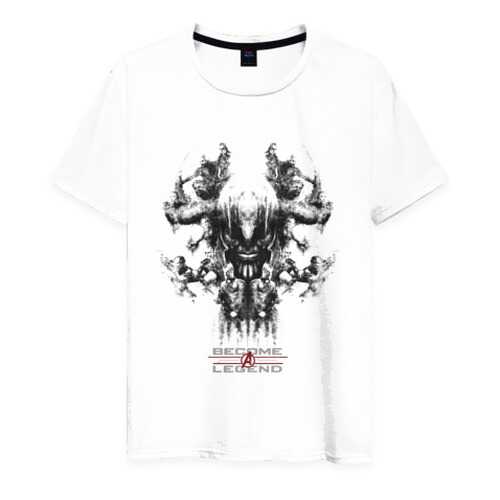 Футболка мужская ВсеМайки 1765769 белая XL в Модис