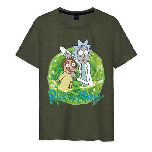 Футболка мужская ВсеМайки 1853039 хаки XXXL в Модис