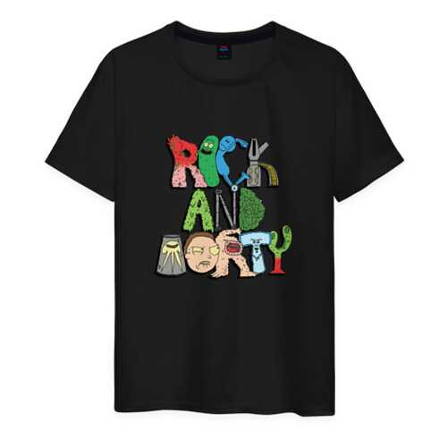 Футболка мужская ВсеМайки 1858277 черная XXXL в Модис