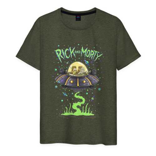 Футболка мужская ВсеМайки 1923229 хаки XXXL в Модис