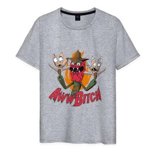 Футболка мужская ВсеМайки 1953925 серая XXL в Модис