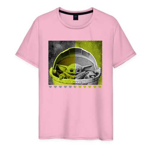 Футболка мужская ВсеМайки 2147267 розовая XXXL в Модис