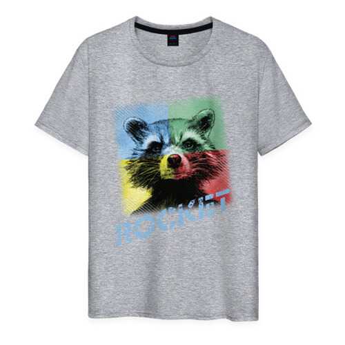 Футболка мужская ВсеМайки 2166483 серая XXXL в Модис