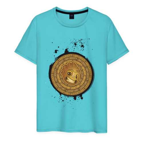 Футболка мужская ВсеМайки 2166507 бирюзовая XS в Модис