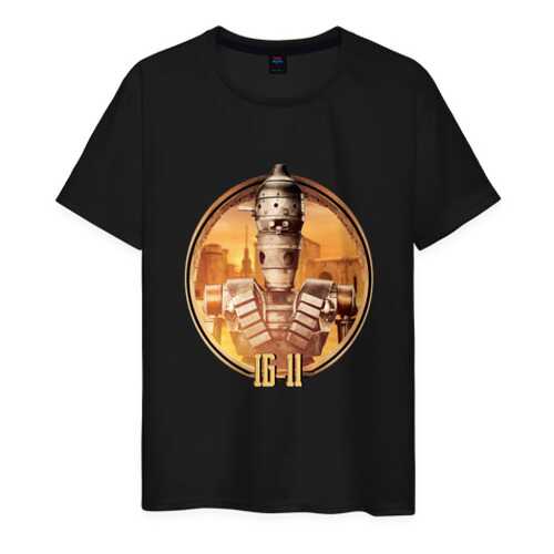 Футболка мужская ВсеМайки 2177795 черная XL в Модис