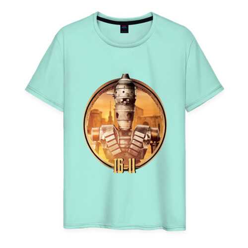 Футболка мужская ВсеМайки 2177795 зеленая XL в Модис