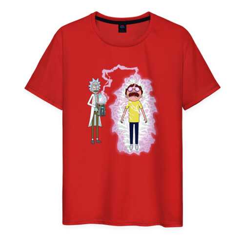 Футболка мужская ВсеМайки 2460797 красная XL в Модис