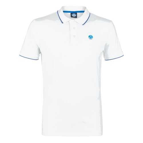 Футболка-поло мужская North Sails 692306 белая XXL в Модис